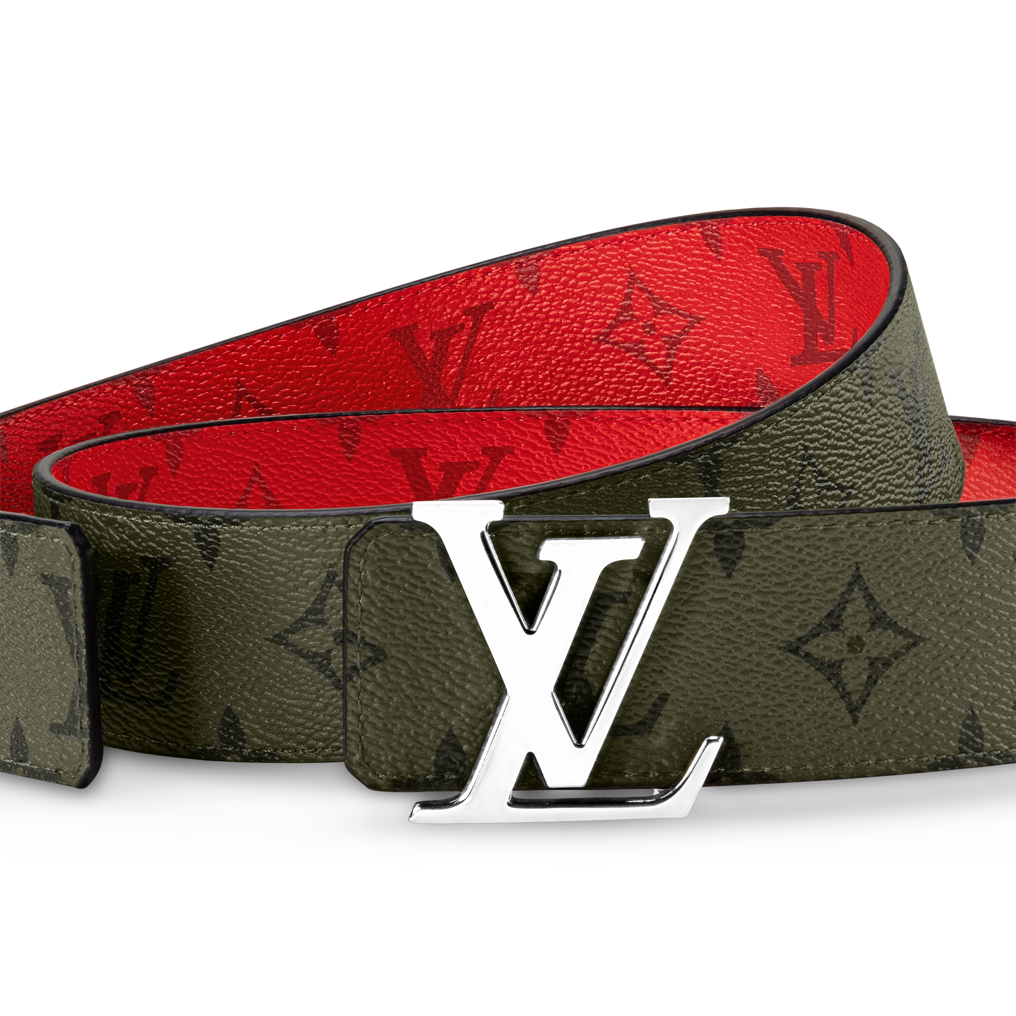 Where are outlet lv belts made